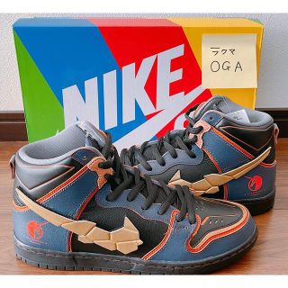 ナイキ(NIKE)のNIKE SB DUNK HIGH PRO QS DH7717-400 (スニーカー)