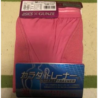 アシックス(asics)のasics×GUNZE カラダトレーナー　ハーフパンツ　女性用(ウェア)