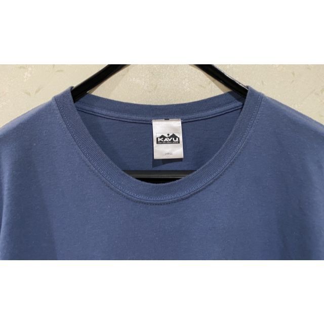 KAVU(カブー)の＊カブー KAVU 牛 ロゴ 半袖 Tシャツ トップス L メンズのトップス(Tシャツ/カットソー(半袖/袖なし))の商品写真