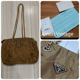 プラダ(PRADA)のPRADAキルティングバッグ　AmeriVintageで購入(ショルダーバッグ)