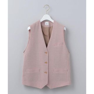 ビューティアンドユースユナイテッドアローズ(BEAUTY&YOUTH UNITED ARROWS)の《6 roku》HOUNDSTOOTH CHECK VEST(ベスト/ジレ)