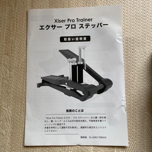  xiser ステッパー　シルバー スポーツ/アウトドアのトレーニング/エクササイズ(トレーニング用品)の商品写真