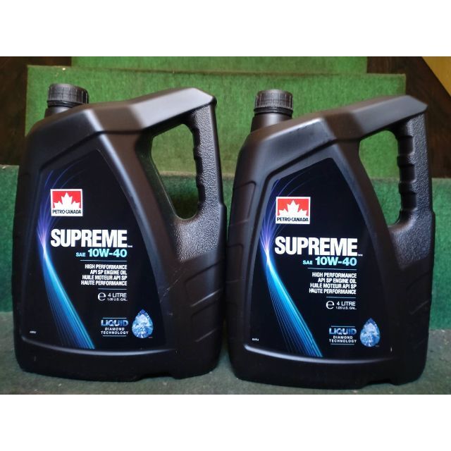 ペトロカナダ シュプリーム SUPREME SP 10W-40 4L 2缶セット