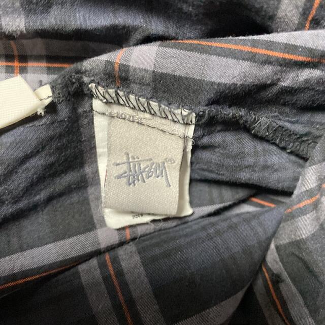 STUSSY(ステューシー)のOLD STUUSY 長袖シャツ　MADE IN USA 黒タグ メンズのトップス(シャツ)の商品写真