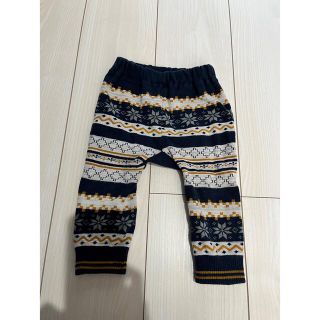 ニットパンツ　ノルディック柄(パンツ/スパッツ)