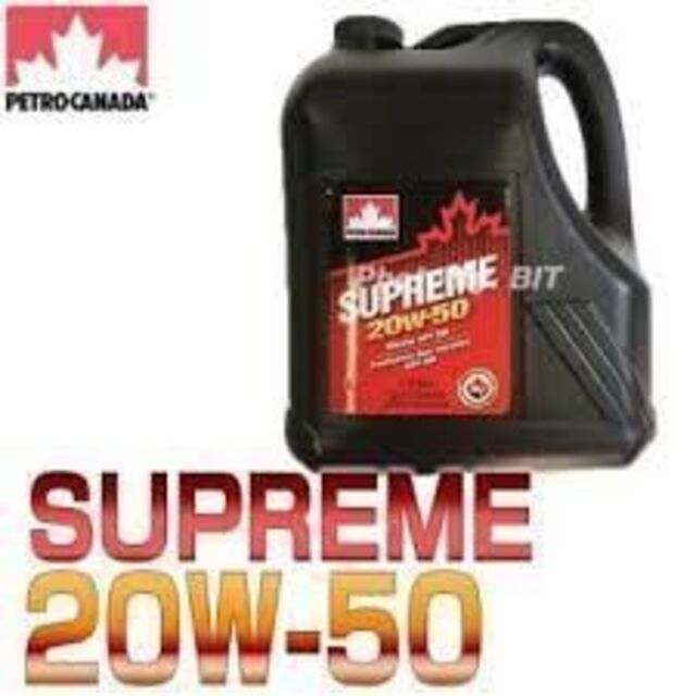 ペトロカナダ シュプリーム SUPREME SP 20W-50 5L 3缶セット