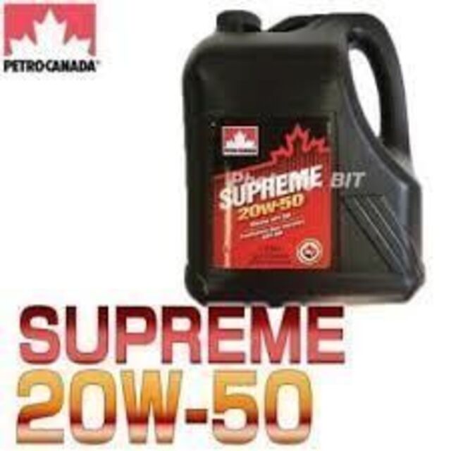 ペトロカナダ シュプリーム SUPREME 20W-50 4L 2缶セット 自動車/バイクの自動車(メンテナンス用品)の商品写真