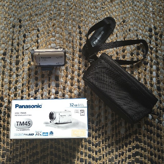 Panasonic カメラHDC-TM45-W 附録キット附属 - whirledpies.com