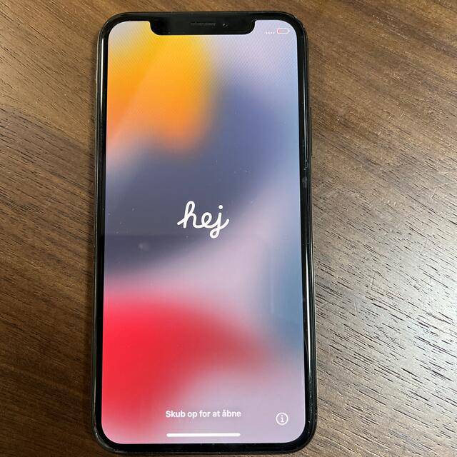 iPhoneX black 256GB 本体