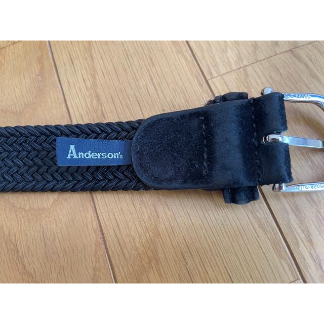 Anderson's - アンダーソンズ メッシュベルト ブラックの通販 by Anderson's - アンダーソンズ メッシュベルト ブラックの通販 by