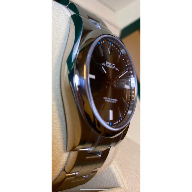 ROLEX(ロレックス)のROLEX  オイスターパーペチュアル  11430ダークロレジウム メンズの時計(腕時計(アナログ))の商品写真