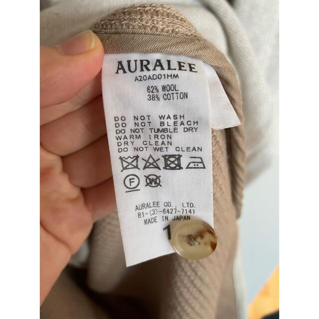 AURALEE woolcotton heavy mesh onepiece | www.carmenundmelanie.at