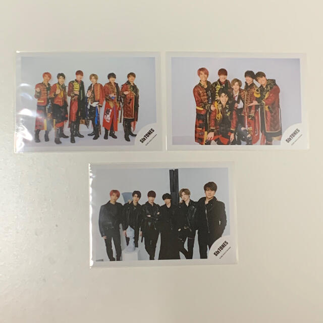 Johnny's(ジャニーズ)のSixTONES 公式写真 オフショ 集合 エンタメ/ホビーのタレントグッズ(アイドルグッズ)の商品写真