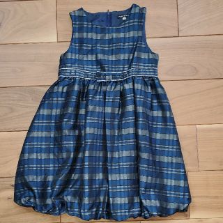 ベベ(BeBe)のBeBe フォーマル ワンピース 130 ドレス ネイビー 入学式 美品(ドレス/フォーマル)