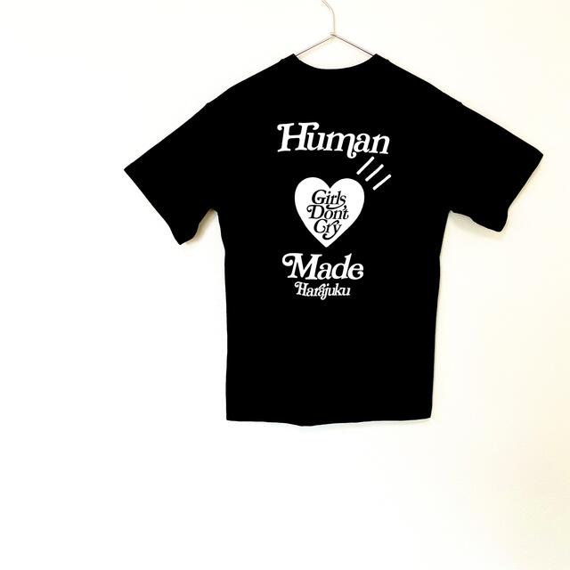 HUMAN MADE(ヒューマンメイド)のhuman madeとgirls don’t cryのコラボTシャツです。 メンズのトップス(Tシャツ/カットソー(半袖/袖なし))の商品写真