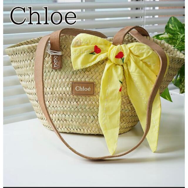 ハンドバッグChloe クロエ 大人もOK!! キッズ カゴバッグ　レディース