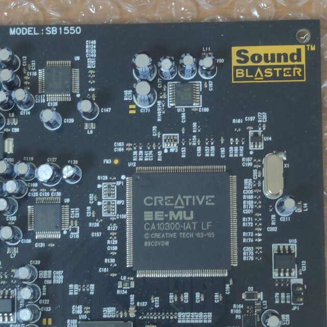 CREATIVE RECREATION(クリエイティブリクリエーション)のSound Blaster Audigy Rx スマホ/家電/カメラのPC/タブレット(PCパーツ)の商品写真