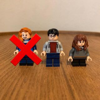 レゴ(Lego)のLEGO レゴ　ハリーポッター　ミニフィグ 3体(キャラクターグッズ)