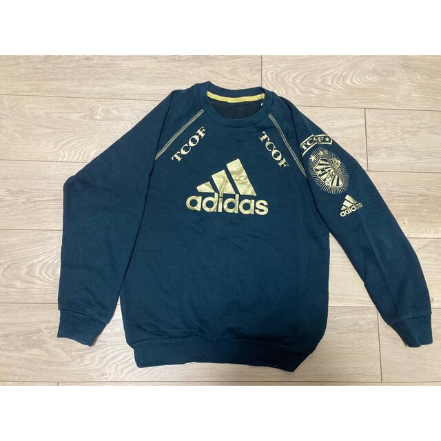 adidas(アディダス)の★値下げ★adidasトレーナー　160サイズ キッズ/ベビー/マタニティのキッズ服男の子用(90cm~)(ジャケット/上着)の商品写真