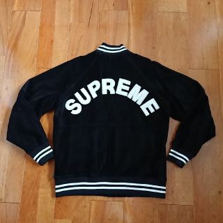 シュプリーム(Supreme)のSupreme Suede Varsity Jacket (レザージャケット)