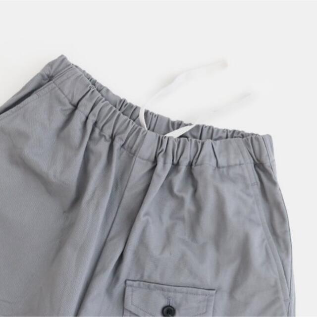 新品未使用 ゴーシュ カツラギワイドパンツ Grey グレー - カジュアル