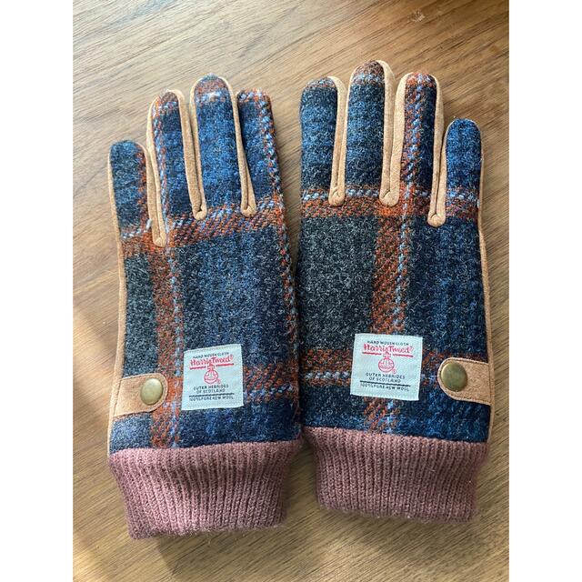 Harris Tweed(ハリスツイード)のハリスツイード　スマホ対応　手袋 レディースのファッション小物(手袋)の商品写真