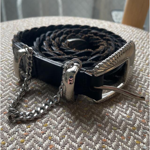 21SS JieDa WESTERN BELT BLACK