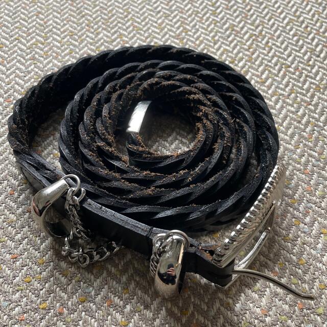 ジエダ レザー ベルト jieda belt 編み込みなし 11