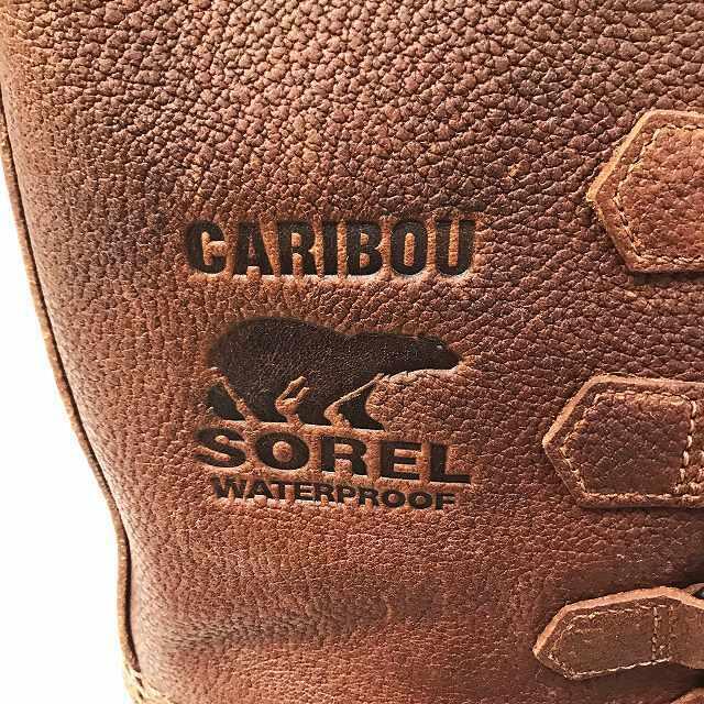 SOREL(ソレル)のソレル SOREL カリブーウール ウィンターブーツ スノーブーツ レザー メンズの靴/シューズ(ブーツ)の商品写真