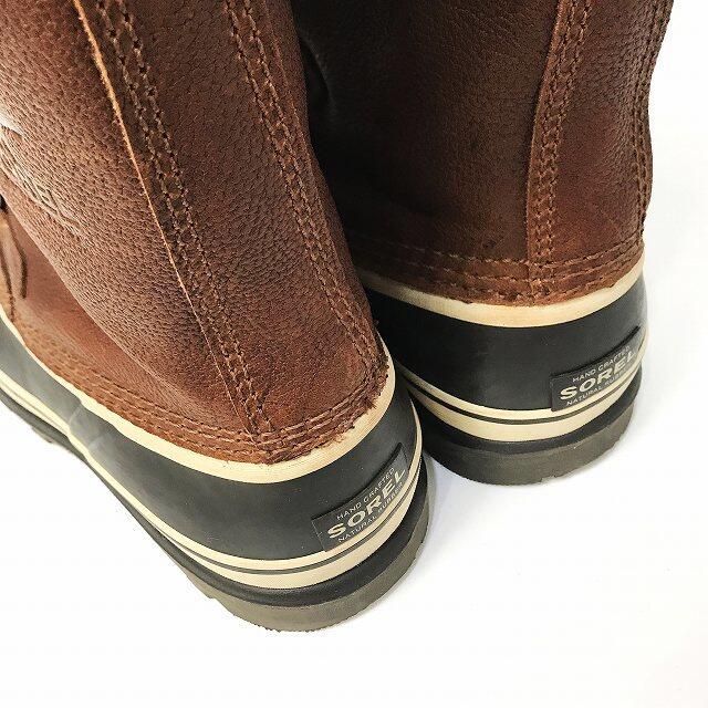 SOREL(ソレル)のソレル SOREL カリブーウール ウィンターブーツ スノーブーツ レザー メンズの靴/シューズ(ブーツ)の商品写真