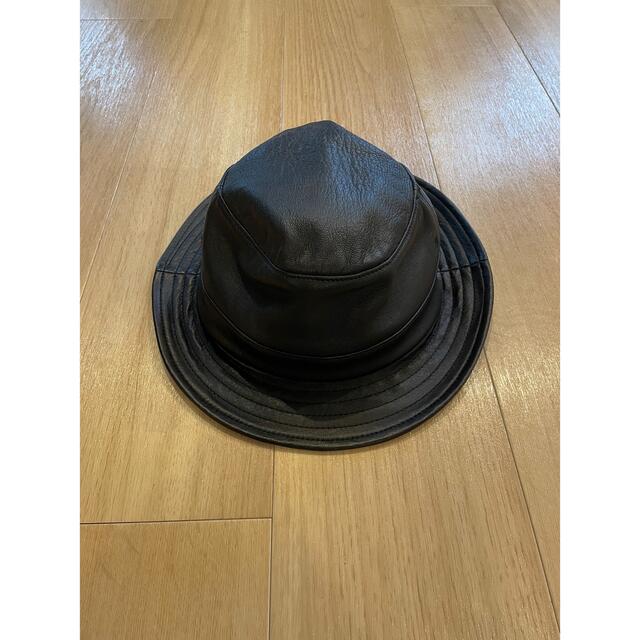 Supreme(シュプリーム)のsupreme leather crusher メンズの帽子(ハット)の商品写真
