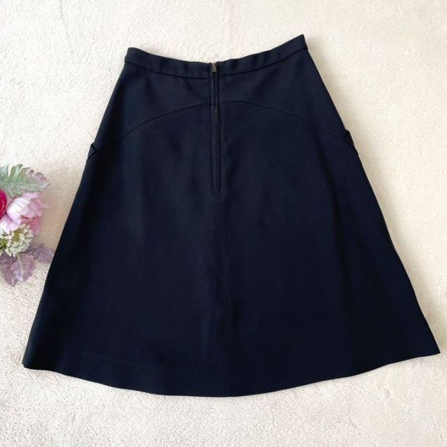 miumiu(ミュウミュウ)の✨【miumiu】ミュウミュウ　スカート　フレアースカート　ブラック　匿名発送 レディースのスカート(ミニスカート)の商品写真