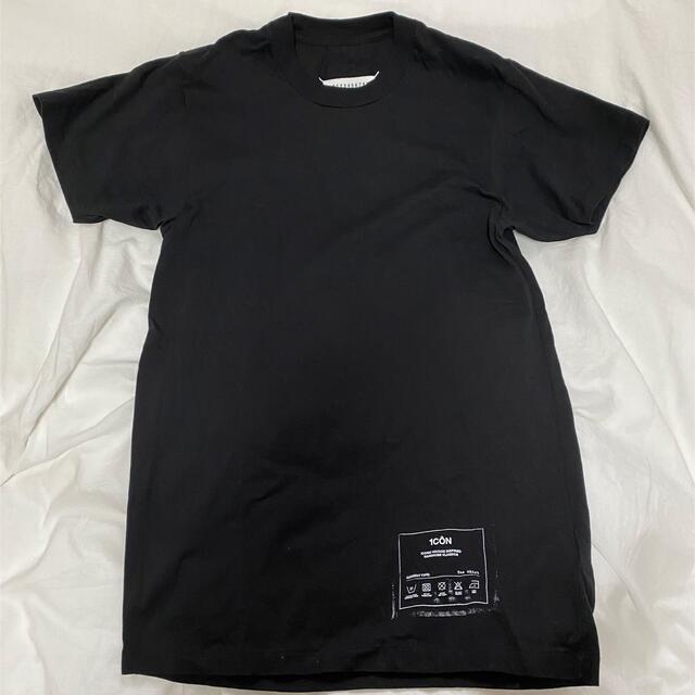 おすすめ Maison Martin Margiela - 【早い者勝ち】Maison Margiela Tシャツ　黒　1CON Tシャツ(半袖+袖なし)