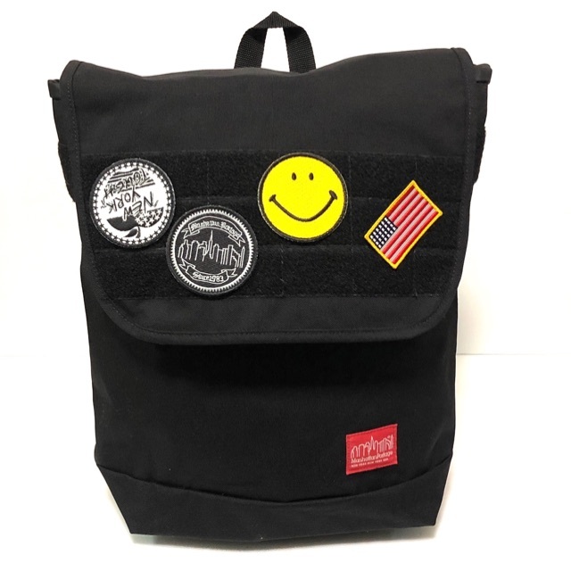 全日本送料無料 Manhattan 黒 デイパック リュック ブラック バックパック 限定 マンハッタンポーテージ - Portage バッグパック+リュック