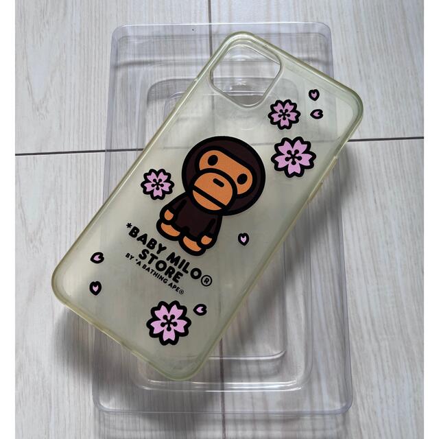 A BATHING APE(アベイシングエイプ)のBABY MILO A BATHING APE iPhone11 promax スマホ/家電/カメラのスマホアクセサリー(iPhoneケース)の商品写真