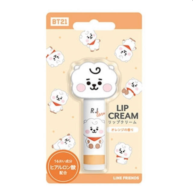 防弾少年団(BTS)(ボウダンショウネンダン)の新品　BT21 リップクリーム　アールジェイ エンタメ/ホビーのおもちゃ/ぬいぐるみ(キャラクターグッズ)の商品写真