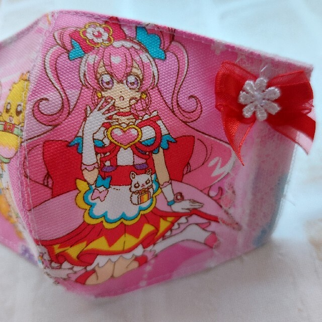 THE MASK(マスク)のデリシャスパーティ　プリキュア　インナーマスク【6】 ハンドメイドのハンドメイド その他(その他)の商品写真