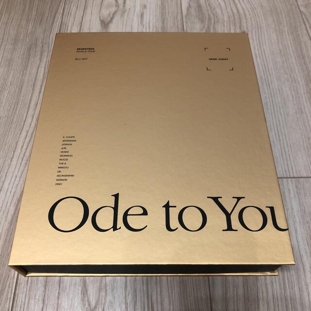 エンタメ/ホビーSEVENTEEN Ode to You BluRay 日本語字幕