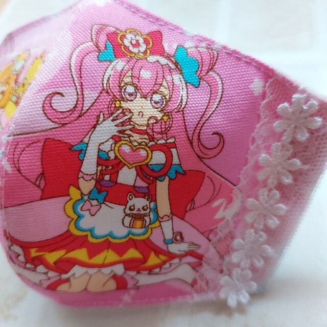 THE MASK(マスク)のデリシャスパーティ　プリキュア　インナーマスク【9】 ハンドメイドのハンドメイド その他(その他)の商品写真