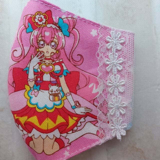 THE MASK(マスク)のデリシャスパーティ　プリキュア　インナーマスク【9】 ハンドメイドのハンドメイド その他(その他)の商品写真