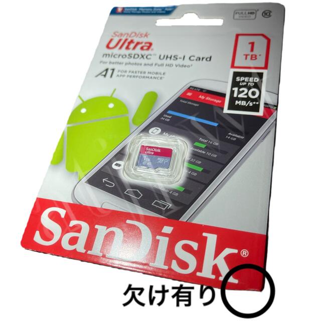 SanDisk マイクロSD 1TB 【限定1枚】