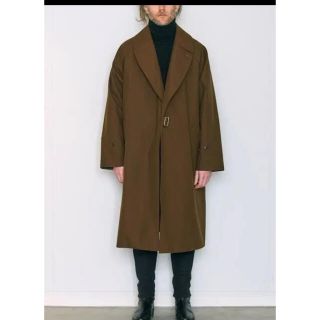 コモリ(COMOLI)のCOMOLI 18aw ウールサージタイロッケンコート　(トレンチコート)