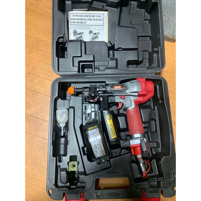 MAX 高圧 ターボドライバ ビス打ち機 最終価格 - 工具/メンテナンス
