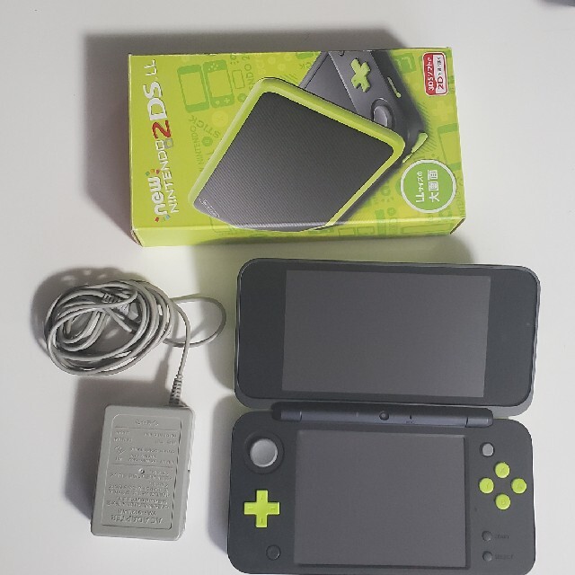 Newニンテンドー2DS LL ブラック×ライム