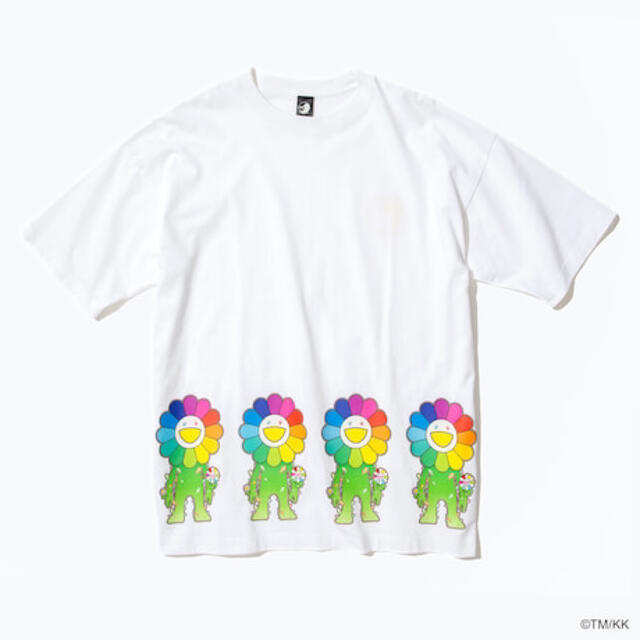 BEAMS(ビームス)の村上隆デザイン　お花の親子　BEAMS  TEE Ｌサイズ メンズのトップス(Tシャツ/カットソー(半袖/袖なし))の商品写真