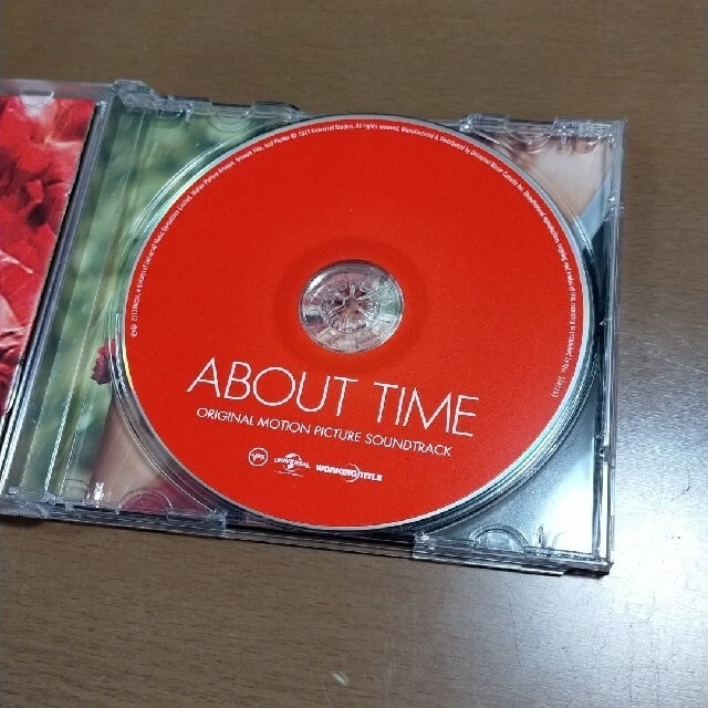 美品　アバウトタイム   サウンドトラック　ABOUT TIME CD エンタメ/ホビーのCD(映画音楽)の商品写真