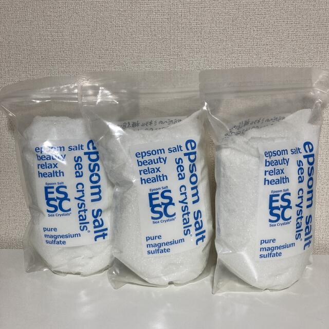 エプソムソルト 2.2kg 3セット コスメ/美容のボディケア(入浴剤/バスソルト)の商品写真