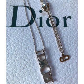Christian Dior - 【希少・美品】DIOR ディオール 縦ロゴ ネックレス