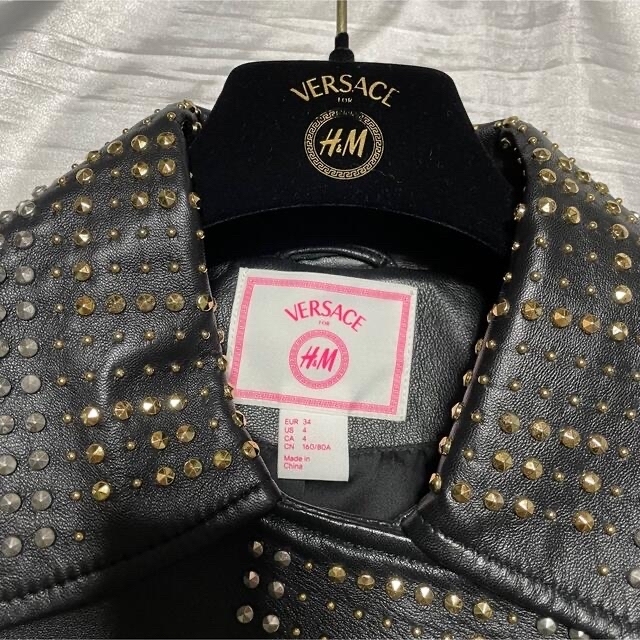Latinoさん専用 VERSACE H&M ライダースジャケット コラボ
