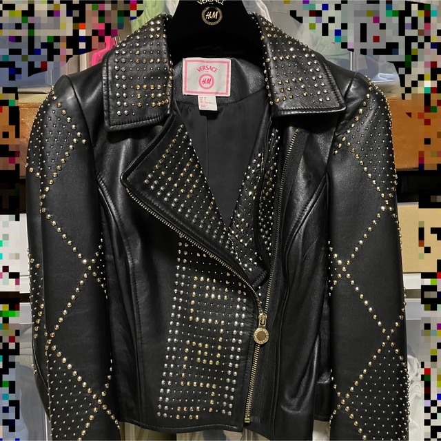 Latinoさん専用 VERSACE H&M ライダースジャケット コラボ